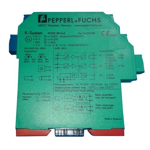 PEPPERL+FUCHS KCD2-SR-EX2 K-SYSTEM SMART TRANSMITTER ISOLATOR