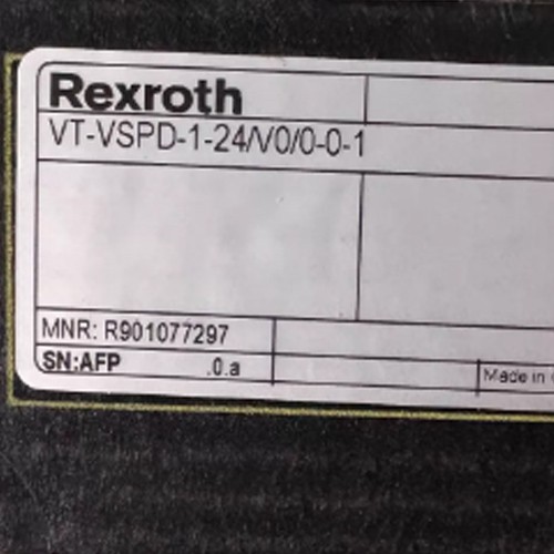 R901077297 Rexroth Amplifier VT-VSPD-1-24/V0/0-0-1