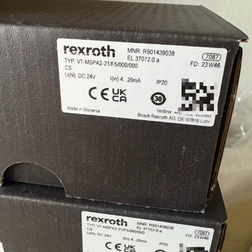 Rexroth Amplifier R901439038 VT-MSPA2-2X/F5/000/000
