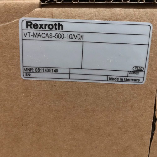 Rexroth Hydraulics 0811405140 VT-MACAS-500-10/V0/I